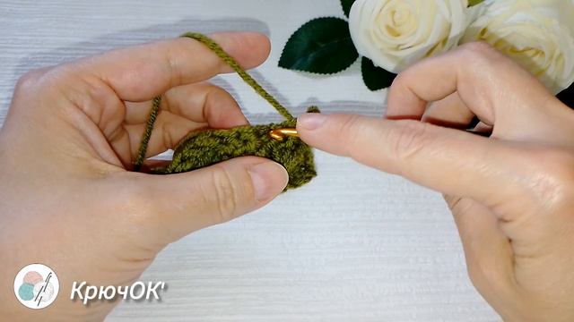 Узор крючком 33 #вязаниекрючком #узорыкрючком