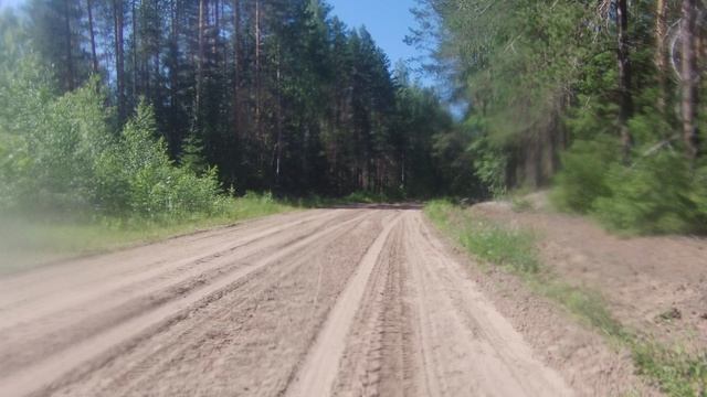 Добрался на мопеде до конечной точки .