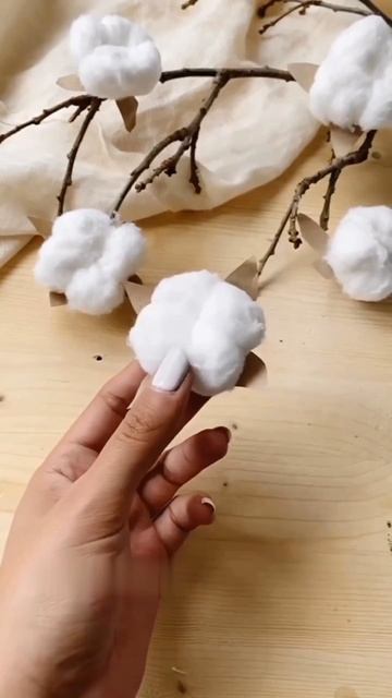 Декоративные веточки своими руками 💕