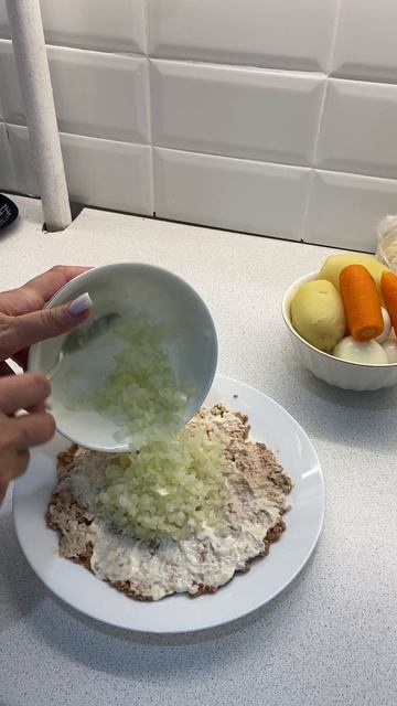 Мимоза вкусно, быстро, дома.