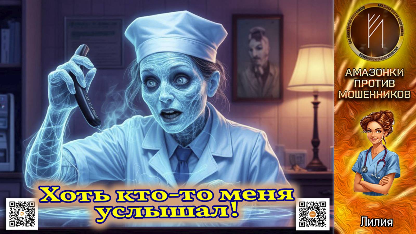 ЛИЛИЯ. Призракам тоже звонят мошенники. Телефонное мошенничество