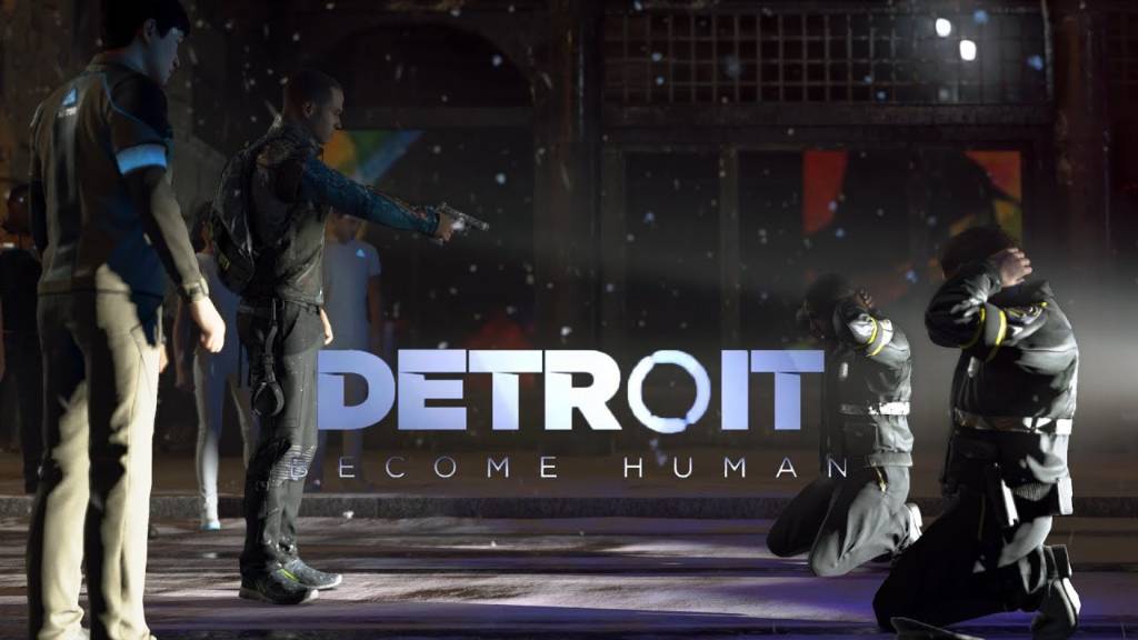 драка в красный квартале_Detroit: Become Human №5