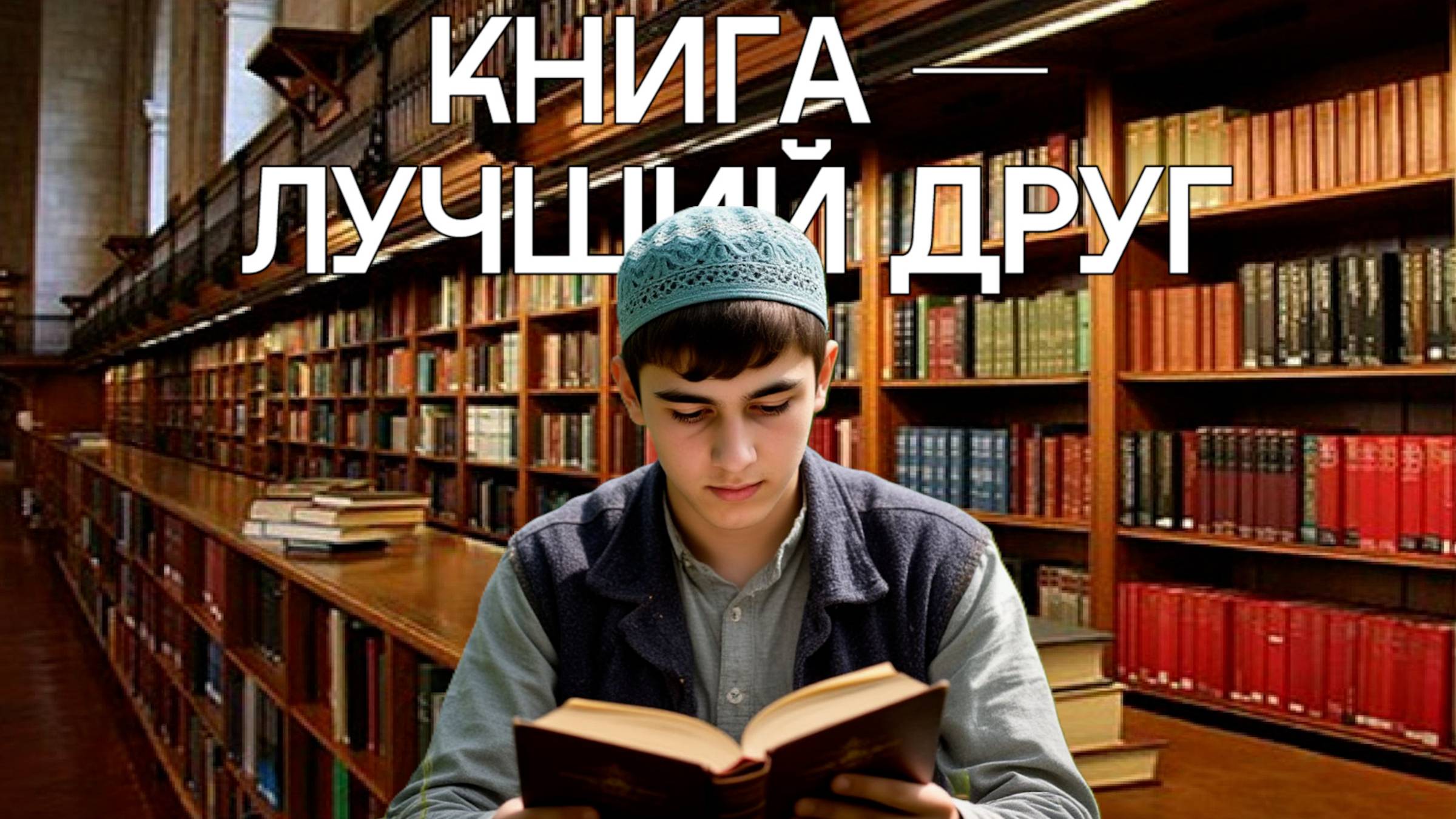 ВАЖНО! РУСТЭМ ЯМАЛЕЕВ: Книга  наш друг и товарищ!