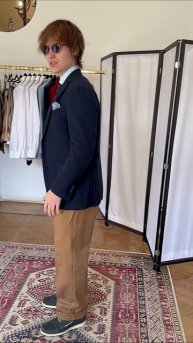 Брюки с высокой талией