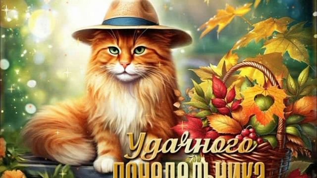 ВидеоОткрытка ПОНЕДЕЛЬНИК .mp4