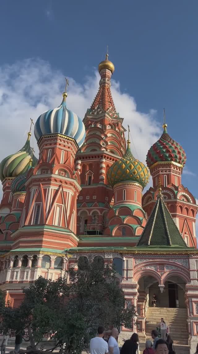 Собор Василия Блаженного/ Saint Basil's Cathedral (Red Square,Moscow)
