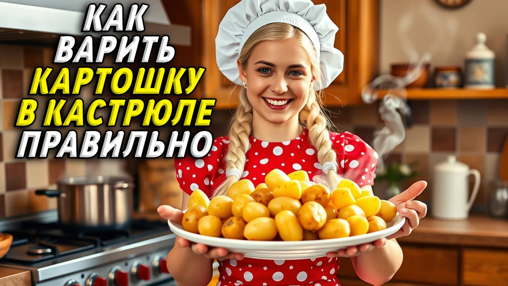 Как варить картошку в кастрюле