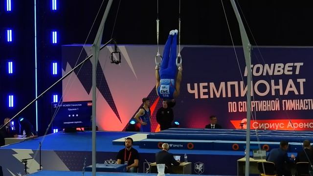ЧР по спортивной гимнастике на кольцах