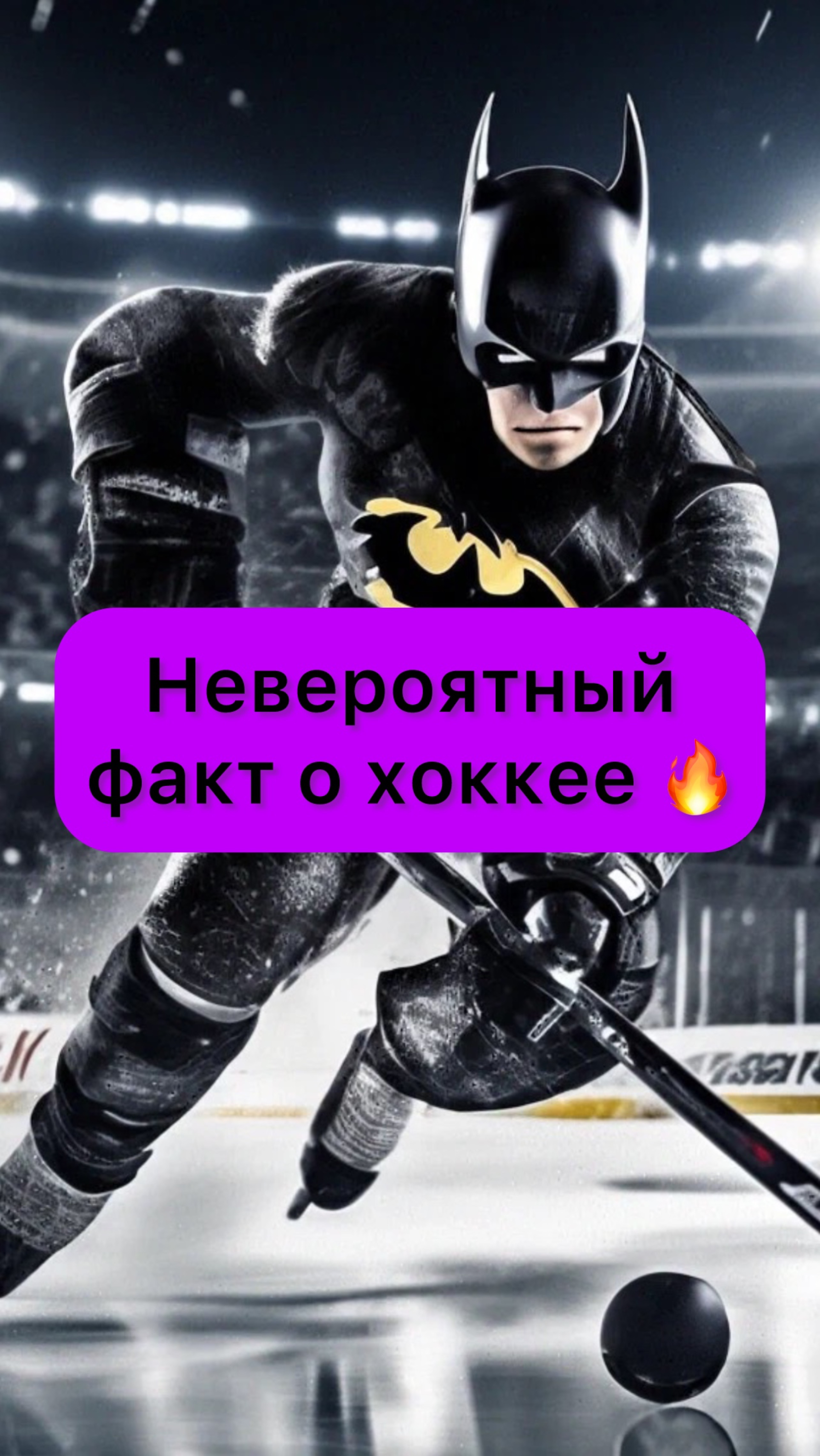 Удивительный факт из мира хоккея 😏