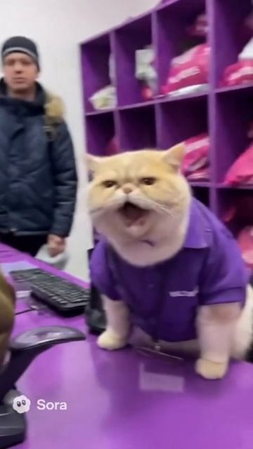 Кот в пвз 😂😂😂