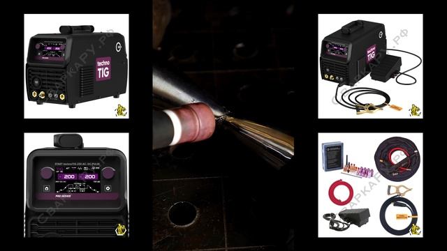 Установка для аргонодуговой сварки Старт technoTIG 230 AC-DC Pulse Сварка тонкой нержавеющей стал