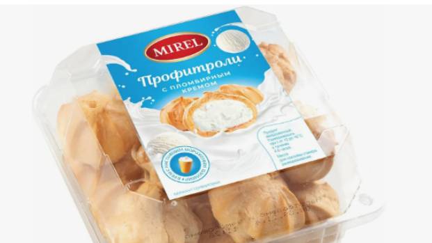 пирожное,  профитроли, мирель,