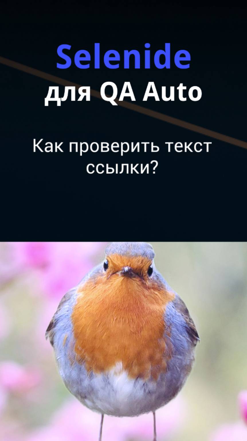 Selenide для QA Auto. Как проверить текст ссылки?