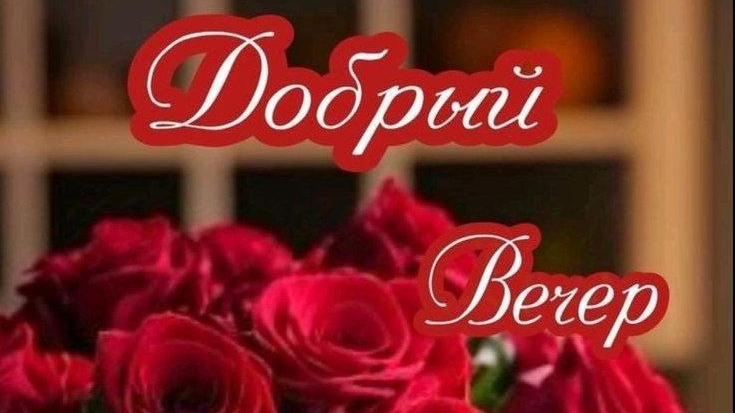 Добрый вечер♥️ Наслаждайтесь каждым моментом этого вечера♥️♥️