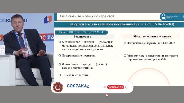 ФАС России контроль в новой реальности  Жемякин Александр комитет госзаказа СПб