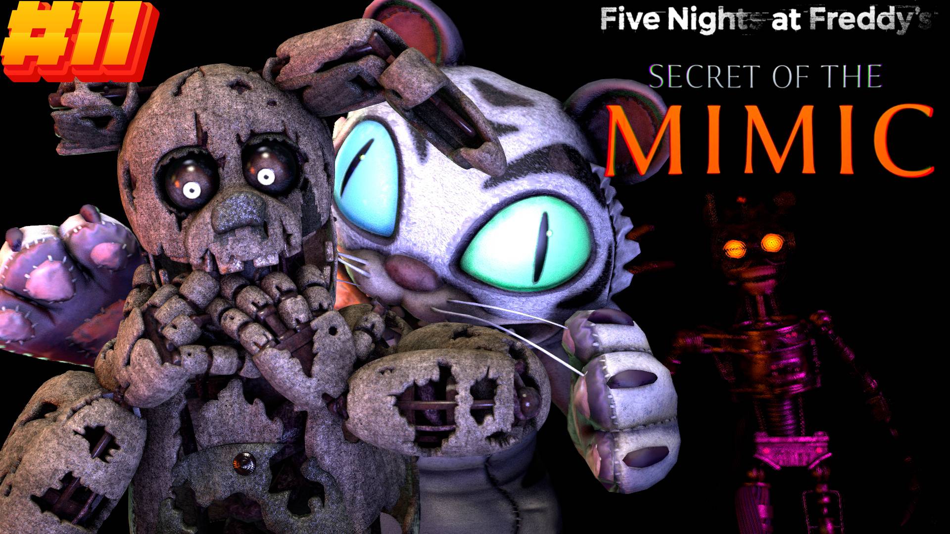 [FNAF SFM] Белый Тигр довел Спрингтрапа до 