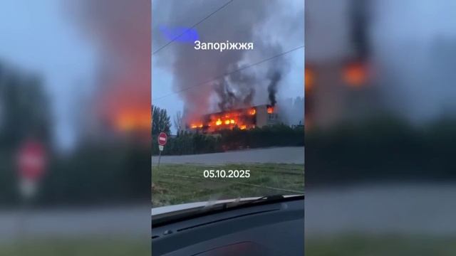 Запорожье 05 10 25_ Мотор-Сич_ Пожарные бусифицированны...