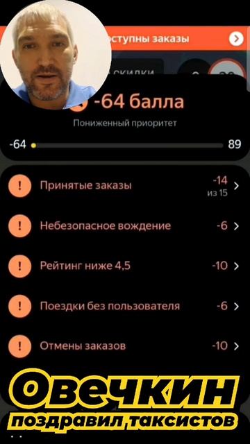 Александр Овечкин поздравил таксистов с праздником