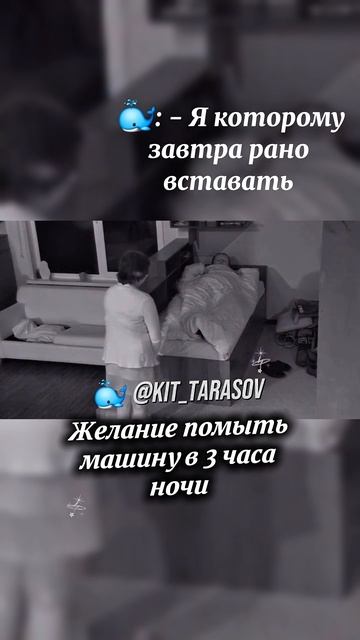 🐳 Опять рано вставать...