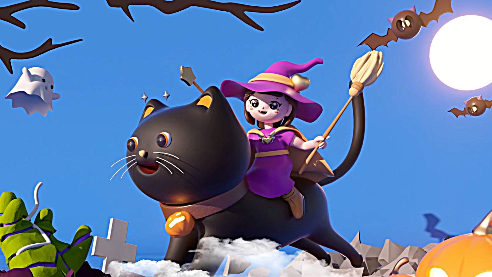 Колдуй, колдуй, на суп дуй! Ведьмочка. Anime girl.