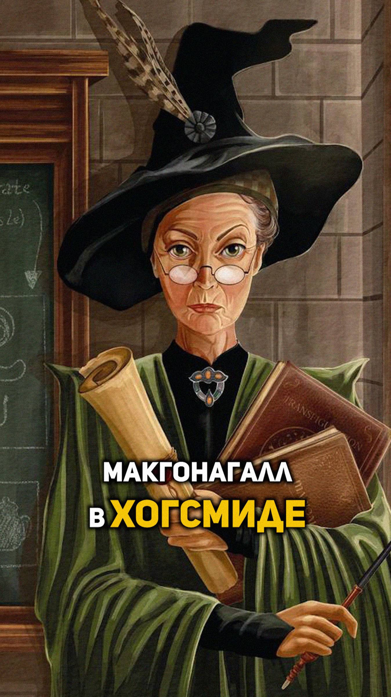 МакГонагалл в Хогсмиде #shorts #гаррипоттер