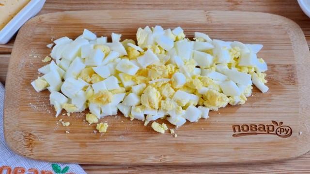 Лаваш с яйцом и шпинатом