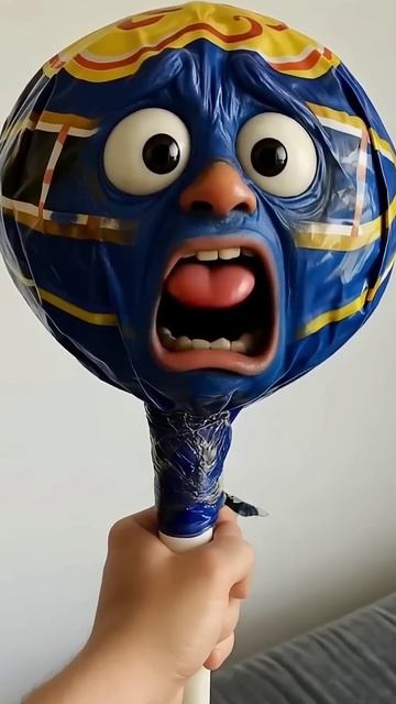 живой чупа-чупс😱😱😱