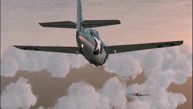 Ил-2FB: F4F3 VS A6M, C модами эффектов и звуками