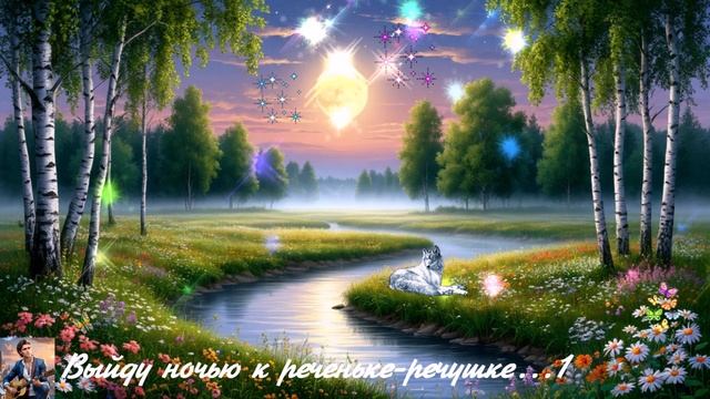 Выйду  ночью к реченьке-речушке...1 ВИДЕО ПЕСНЯ В ДУШУ