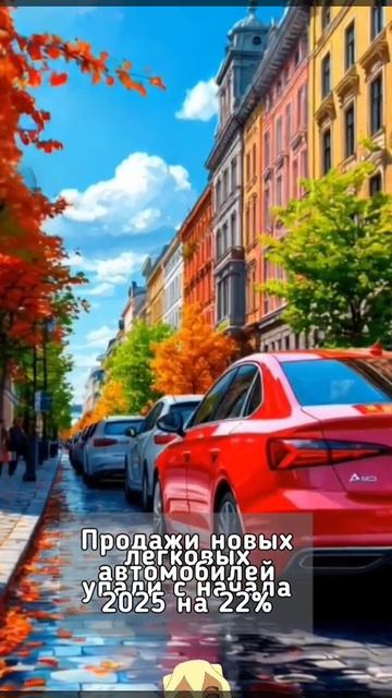 Продажи новых легковых автомобилей упали с начала 2025 на 22%