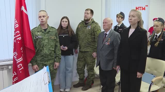 Патриотам Мордовии передали Знамя Победы