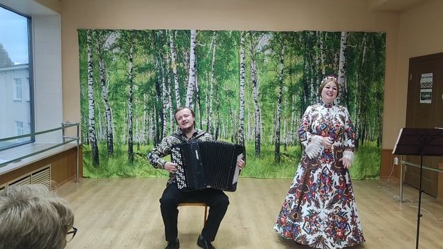 Моменты музыкального вечера Елены Мартюшовой и Андрея Черемушкина 