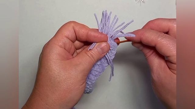 как сделать бахрому на шарф