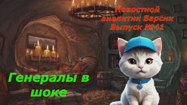 Новостной аналитик Барсик Выпуск №41 Генералы в шоке