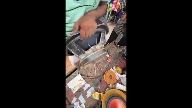 Ремонт профессионального динамика по - индийски