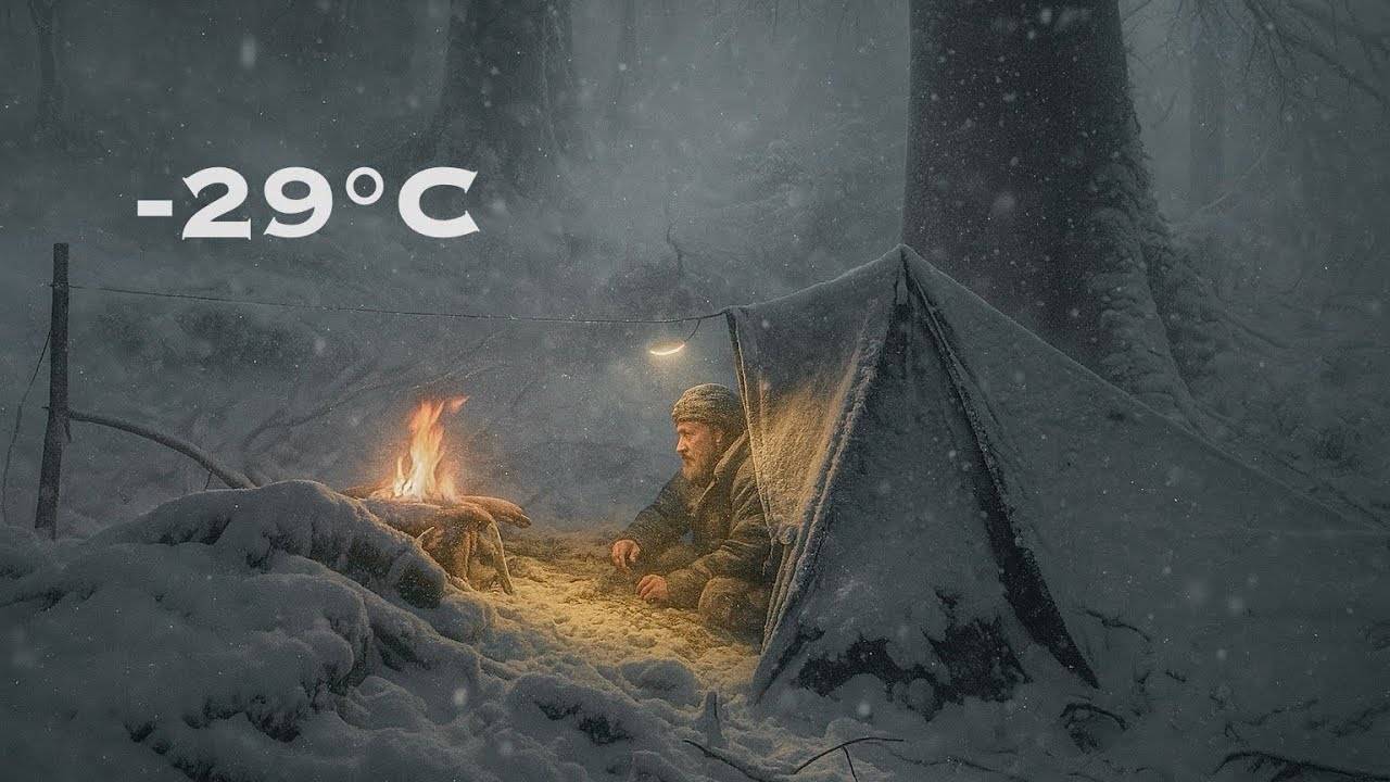 Смогу ли я выжить в одиночку в снежную бурю при температуре -29°C в течение 3 дней?