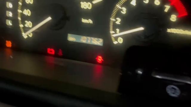 Тест перед разбором в Японий Toyota Grand Hiace  VCH16 пробег 107762 т.км