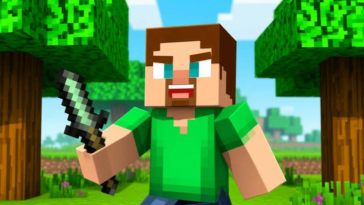 Майнкрафт (Minecraft) стрим  ( детям интересно весело детское видео игра для детей )