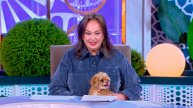 Новый соведущий: Лариса Гузеева пришла с собакой на съемки "Давай поженимся!"