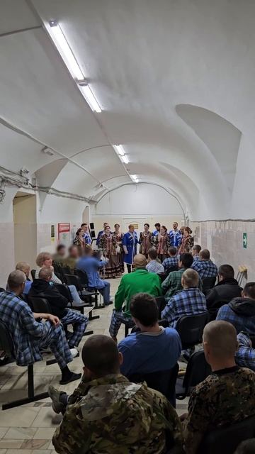 Выступали для воинов СВО, восстанавливающих свое здоровье в госпитале.