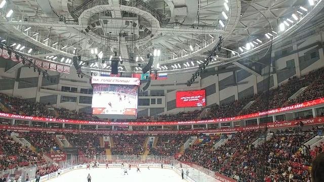 А первым будет Спартак. ХК Спартак Москва - ХК Металлург Магнитогорск 05.10.2025