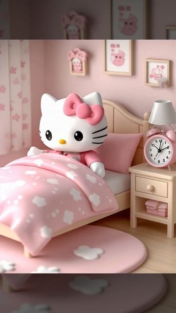 Хэллоу, Китти. Hello, Kitty. Футаж. Footage #футажидлямонтажа #видеодлямонтажа #футажи