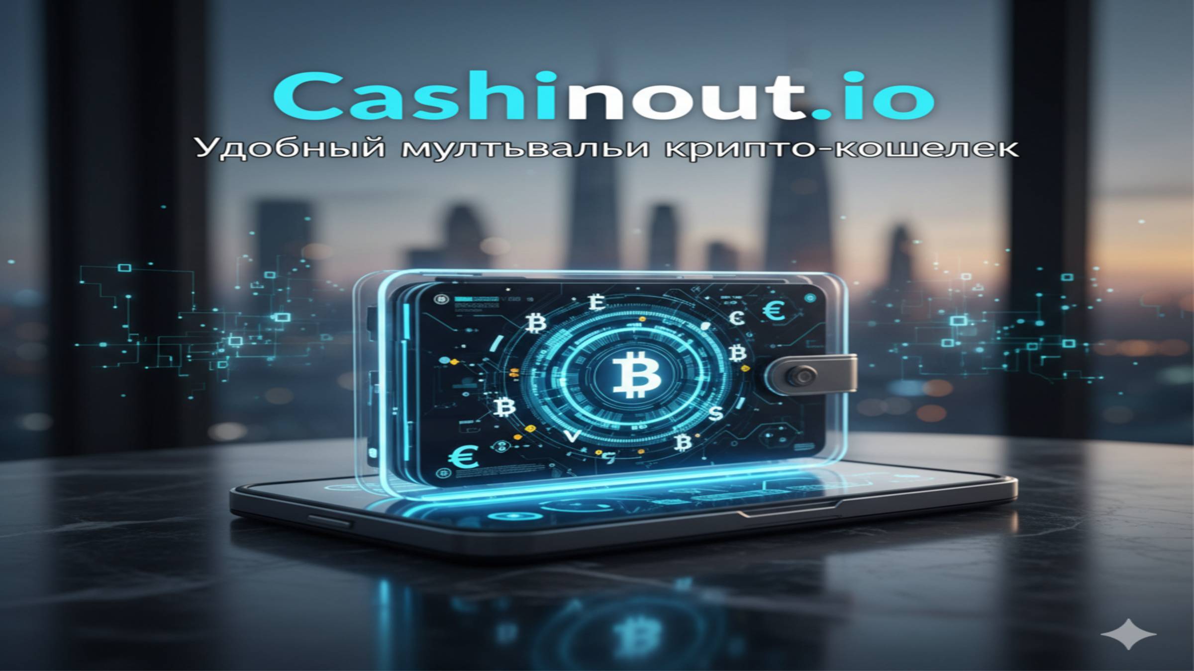 Cashinout.io - Удобный мультивалютный крипто-кошелек. Как открыть иностранную банковскую карту?