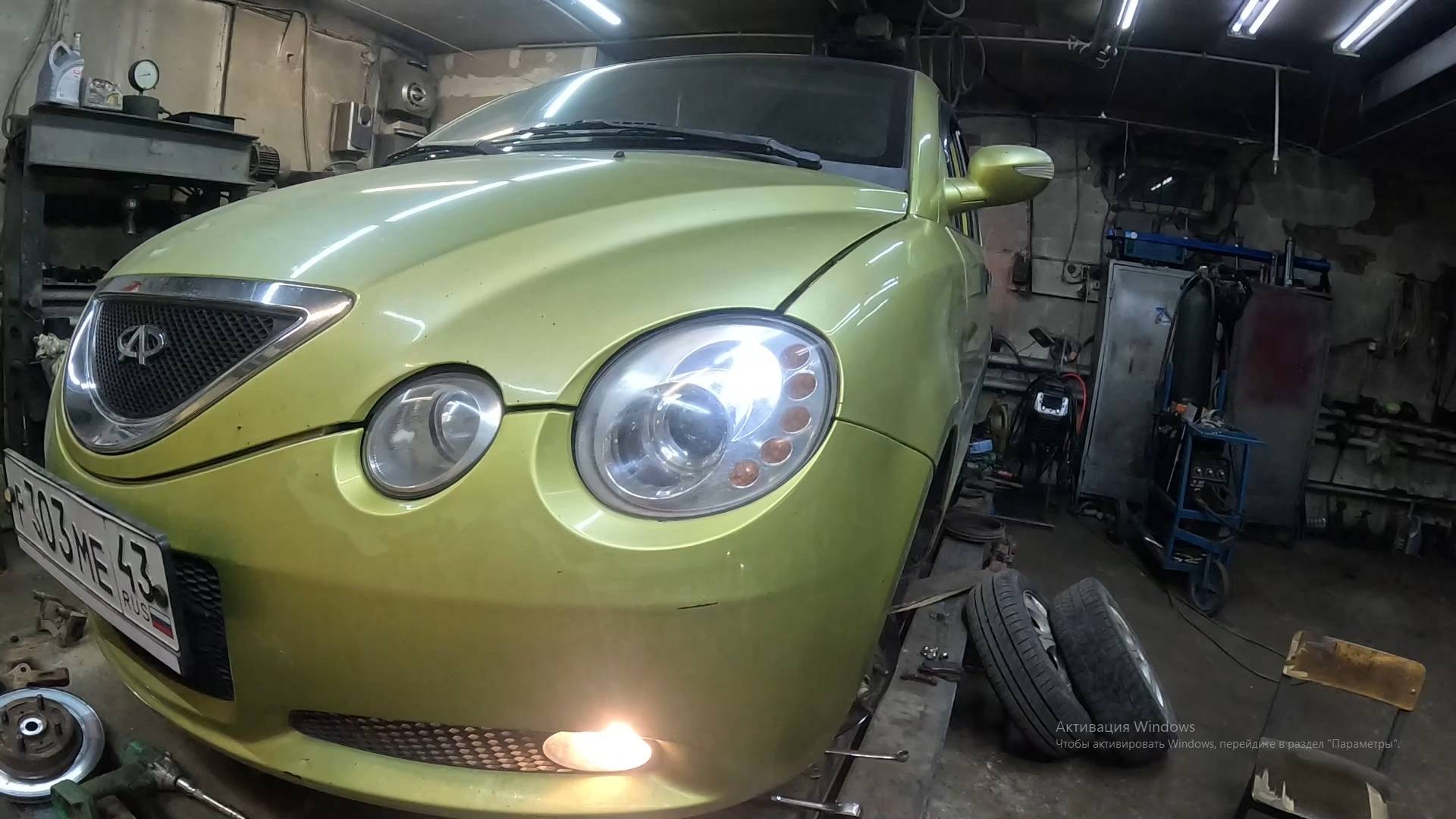 Chery QQ глобальный ремонт ч.1
