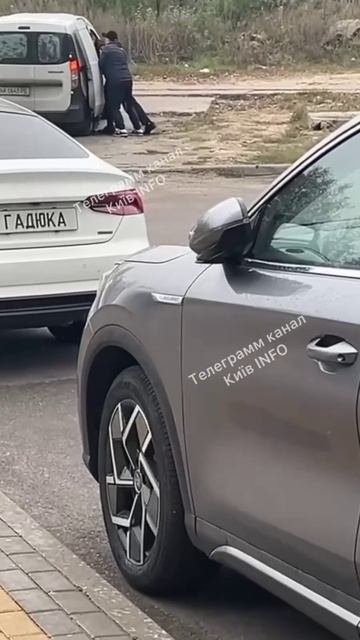 Украинский не доброволец. На фронт с собачкой.