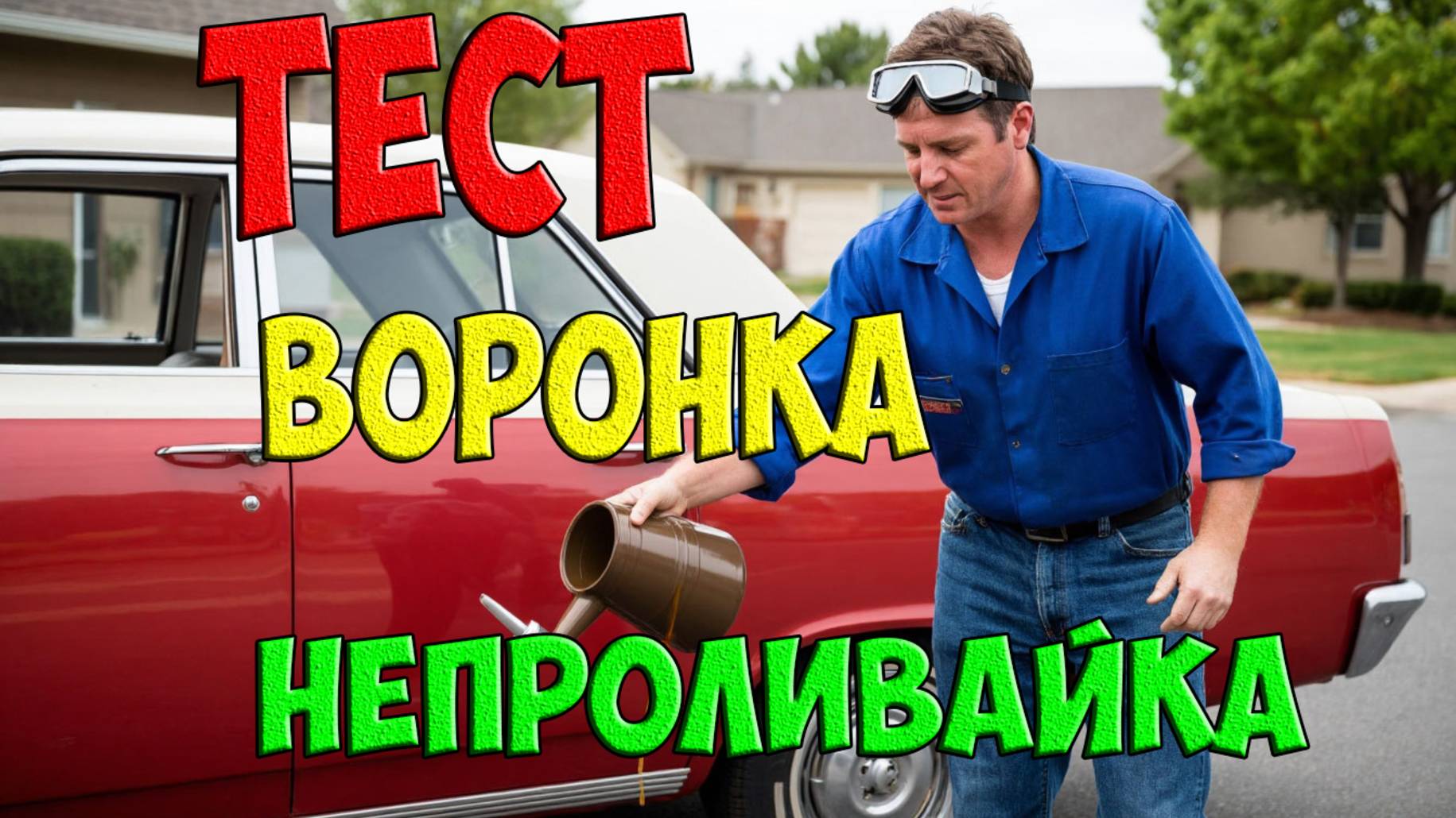 Почему  раньше такое не придумали - воронка непроливайка