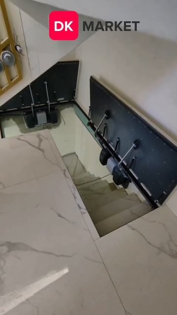 Напольный люк с электроприводом под заказ