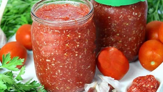 Готовим вкусную закуску из томатов остро быстро полезно рецепт рекомендую