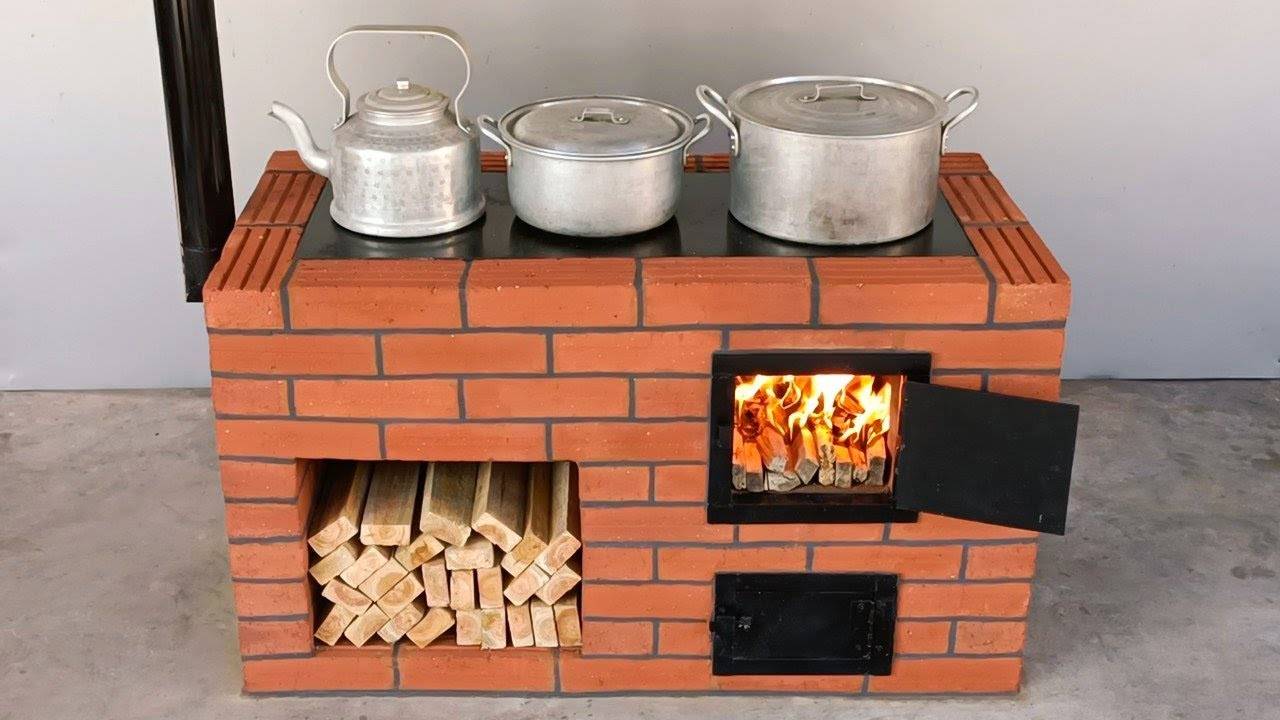 Простая инструкция: как построить кирпичную печь из глины и кирпича.