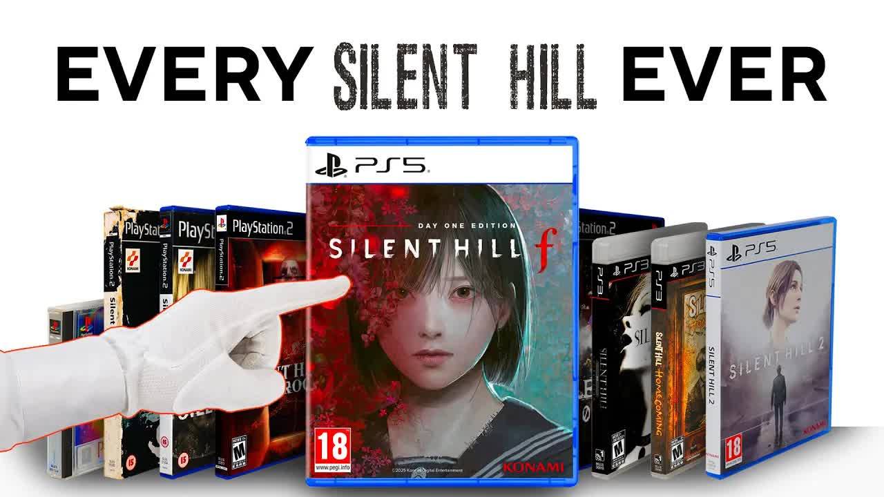 Распаковка и прохождение всех частей Silent Hill - SILENT HILL F (1999-2025)